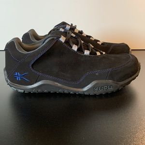 KURU Chicane Black Delirium Sneaker Hiking Low Top Boot Black Leather Womens 10